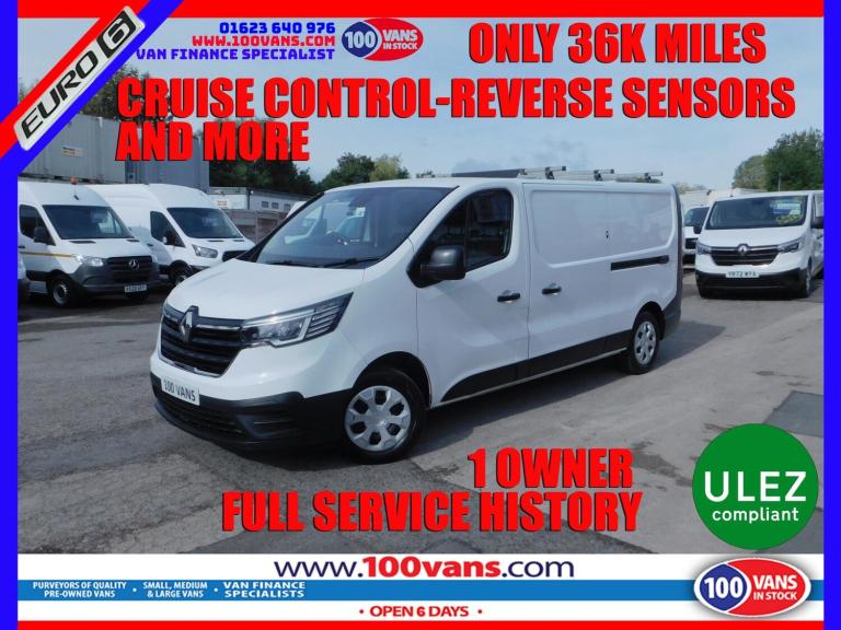 2022 Renault Trafic LL30 Blue dCi 130 Business Van PANEL VAN DIESEL Manual