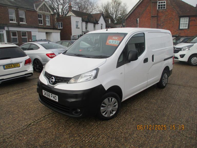 2018 Nissan NV200 1.5 dCi 110 Acenta Van Euro 6 CAR DERIVED VAN Diesel Manual