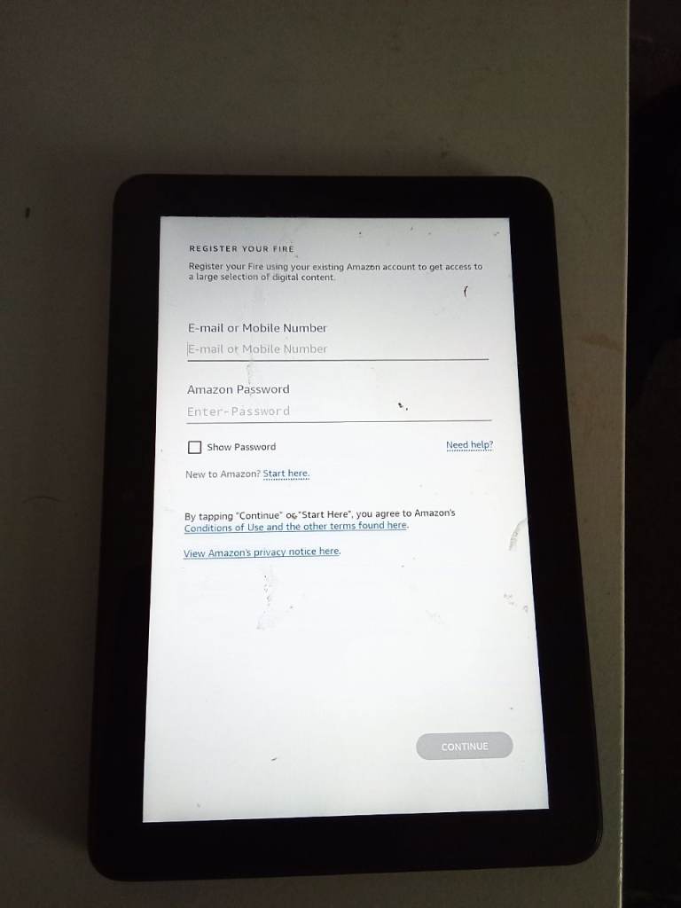 Amazon Fire HD 8 Tablet - Excellent Condition