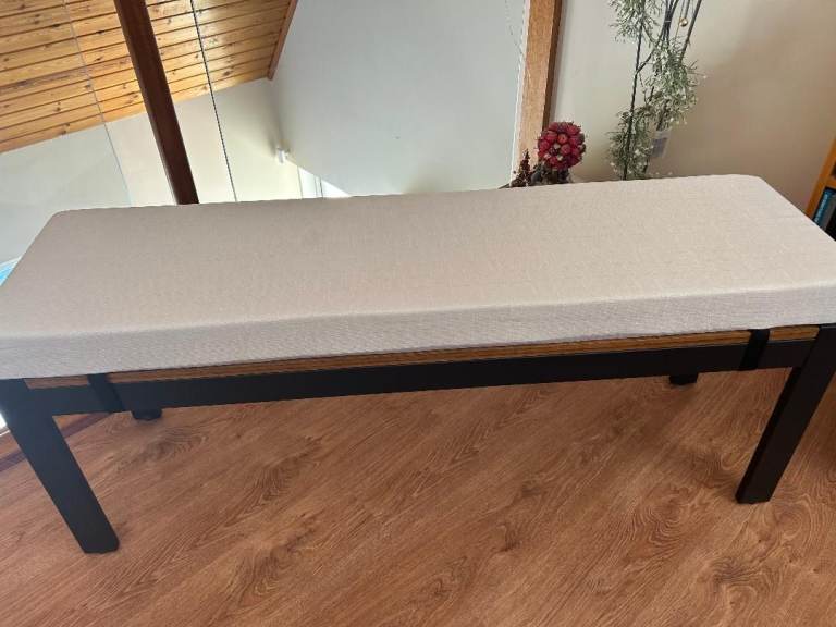 Marks & Spencer's wooden Bench type seats  X 2
