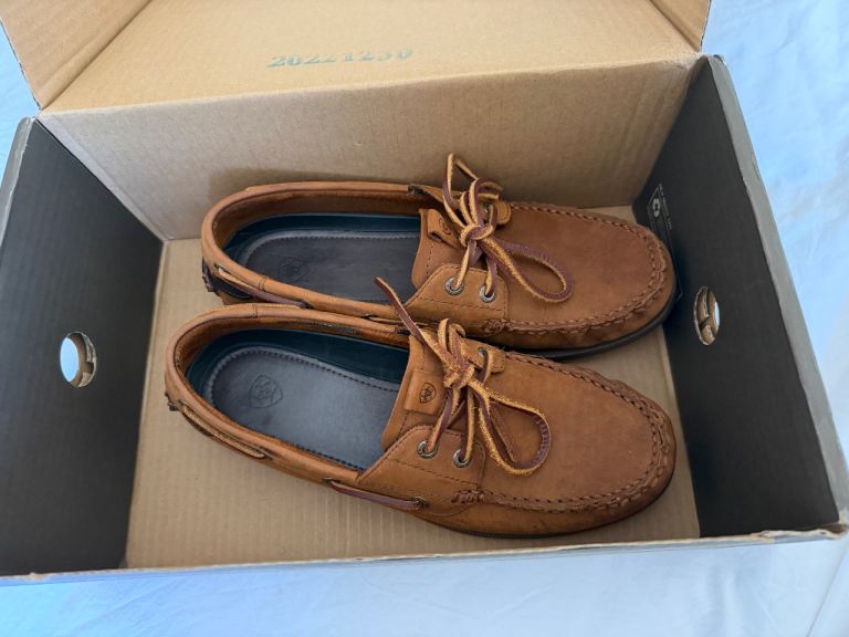 ARIAT Men's Antigua Casual Leather Shoes - UK 8, New