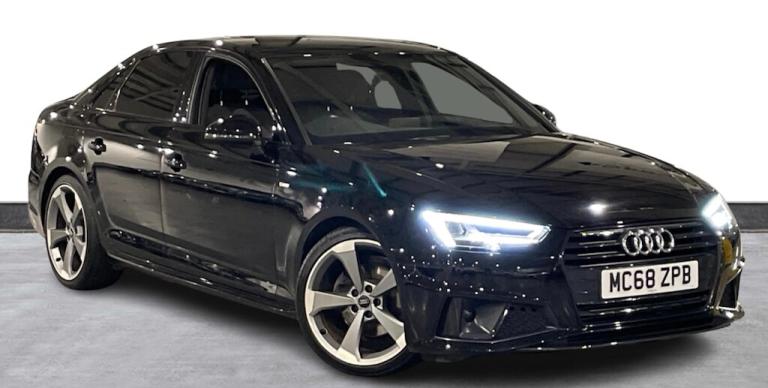 2019 Audi A4 2.0 TFSI 35 Black Edition Saloon 4dr Petrol S Tronic Euro 6 (s/s) (150 ps) Saloon Pe...