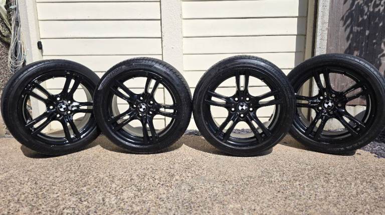 Genuine BMW F30 3 Series 18" 400M M Sport Alloy Wheels – OEM Staggered Set