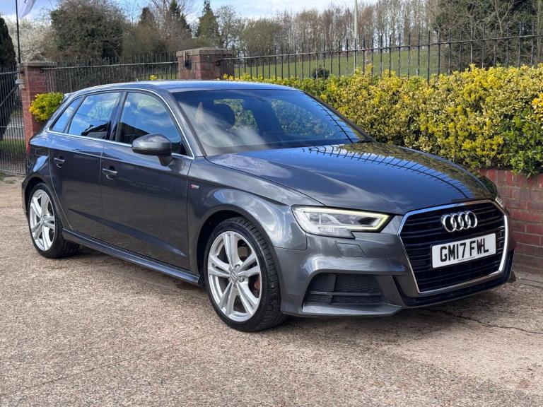 2017 Audi A3 2.0 A3 Sportback S Line TFSI Semi-Auto 5dr Hatchback Petrol Automatic