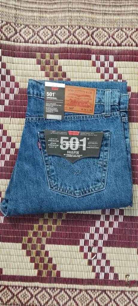 501 Straight Fit Premium Exported Branded Jeans – Leftover Stock | Wholesale Available