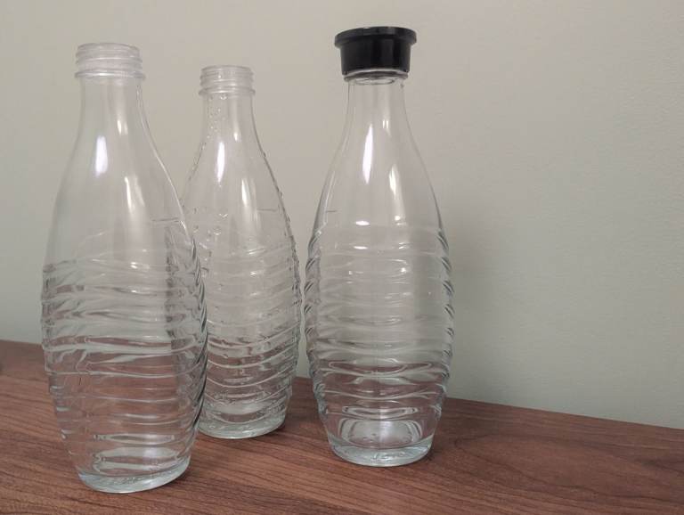 Free - soda stream glass bottles