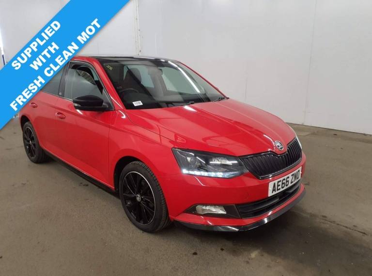 2016 Skoda Fabia 1.2 Petrol (TSI), Monte Carlo, 5 Door Hatchback, Manual, Euro 6, £20 Yearly Hatc...