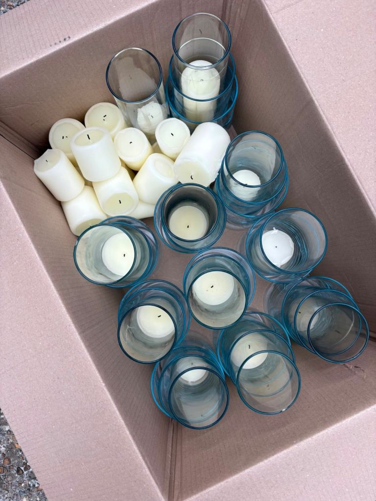 30x IKEA candle holders in perfect condition