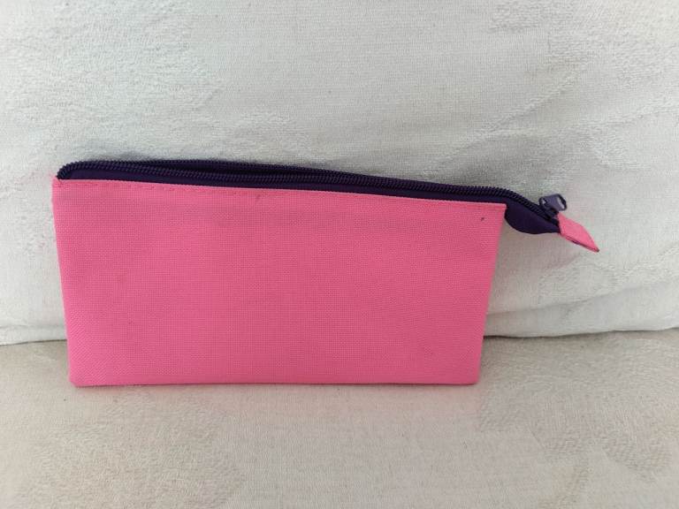 Pink pencil case