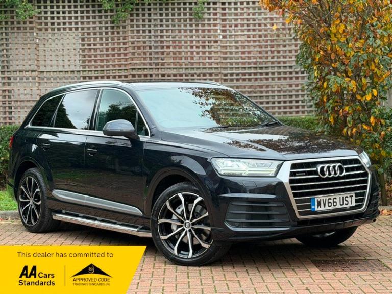 2016 Audi Q7 TDI QUATTRO S LINE*MOT DUE 03/04/2026*RECENT FULL SERVICE*FREE BREAKDOWN CO ESTATE D...