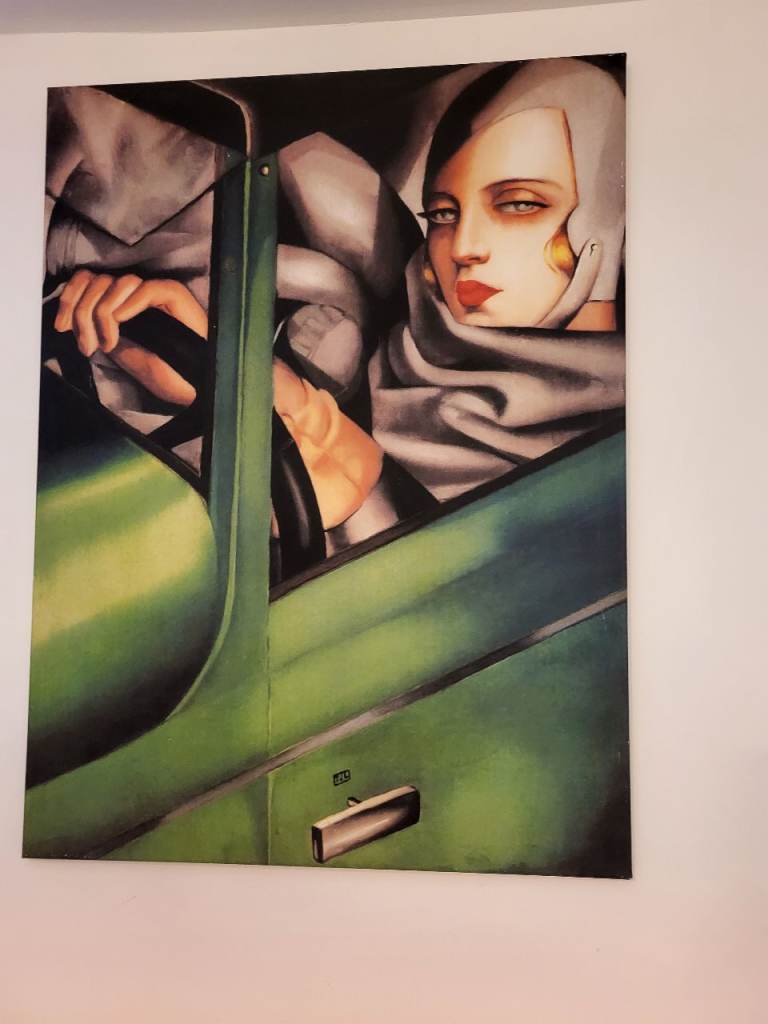 75x100cm Tamara Lempicka printed canvas