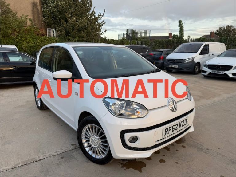 2012 VW High Up 1.0 Automatic Petrol 2 Keys, New Clutch, Parking Sensors