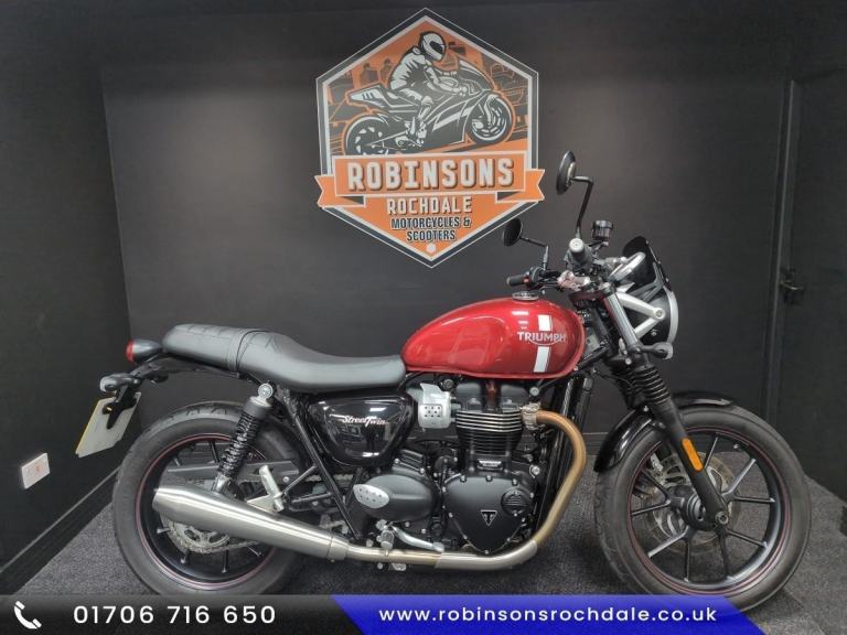 2018 68 Plate Triumph Bonneville Street Twin