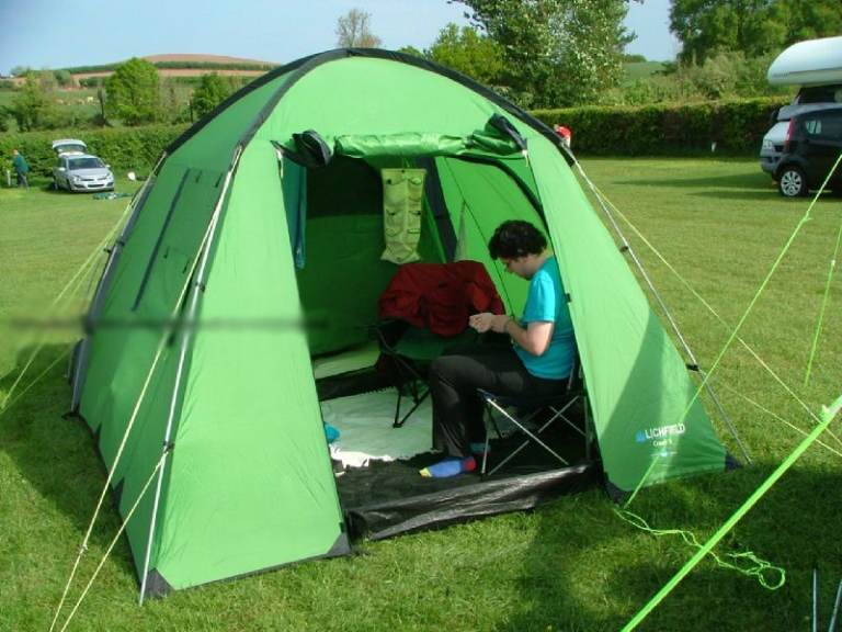 Lichfield Creek 4 Person Family Tent - Used Once - RRP £250