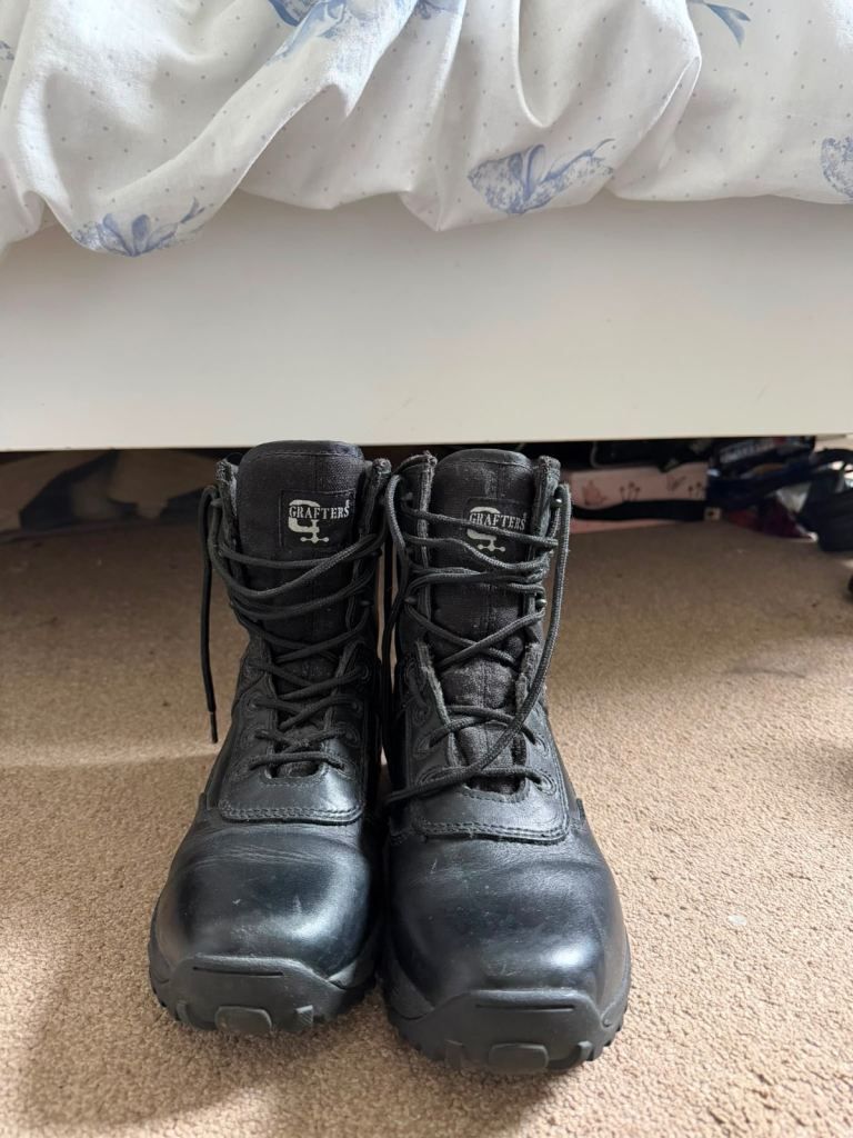 Grafter Tiger 8 Patrol Boots Size 5
