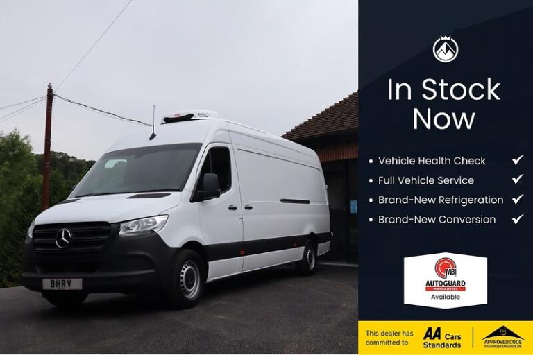 2022 Mercedes-Benz Sprinter Lwb 315 Refrigerated Van Large fridge Van Diesel Manual