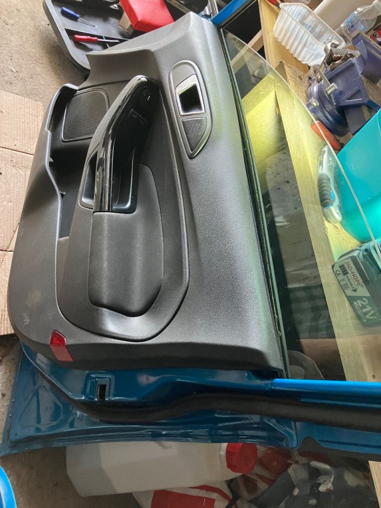 Ford fiesta 2016 driver door (damaged)