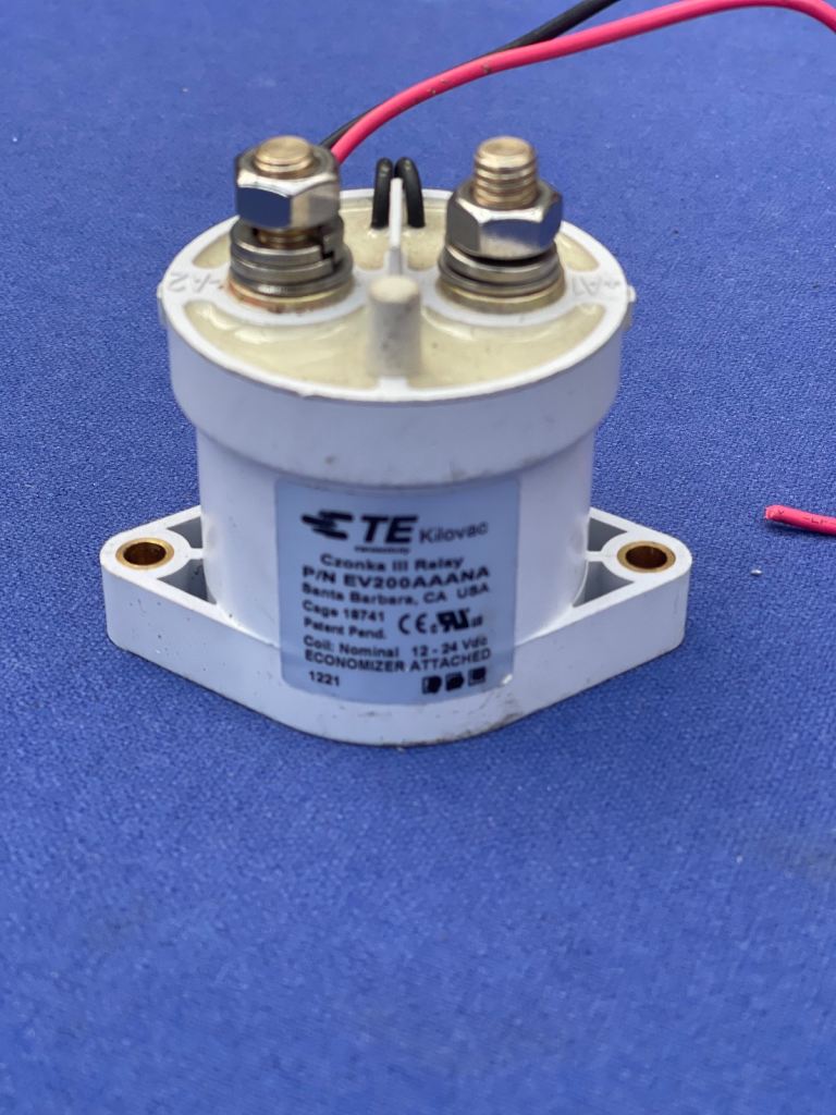 TE Kilovac heavy duty DC relay 