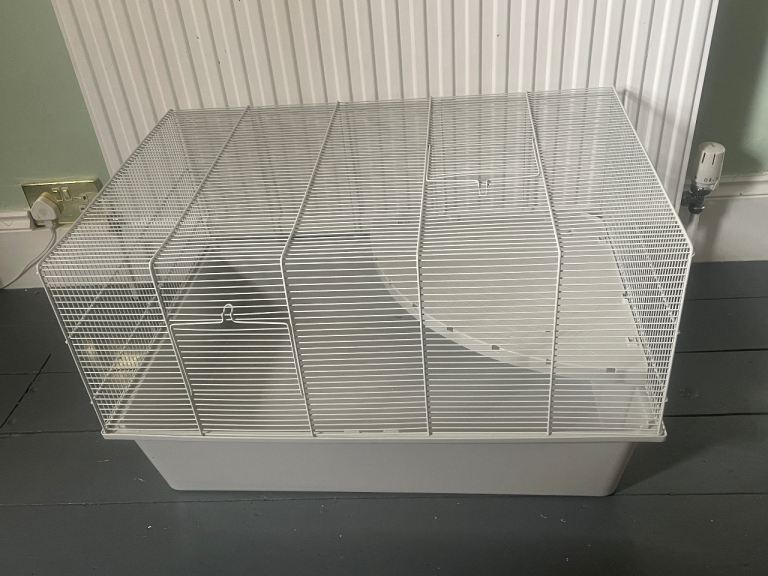 Two Hamster Cages with Accessories