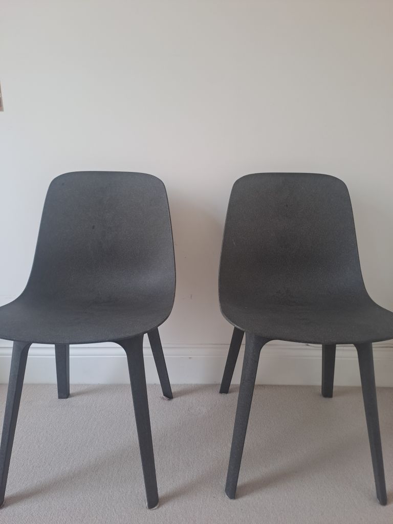 FREE - two ikea dining chairs