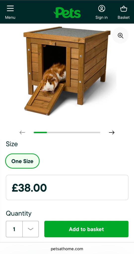 BRAND NEW wooden hideaway