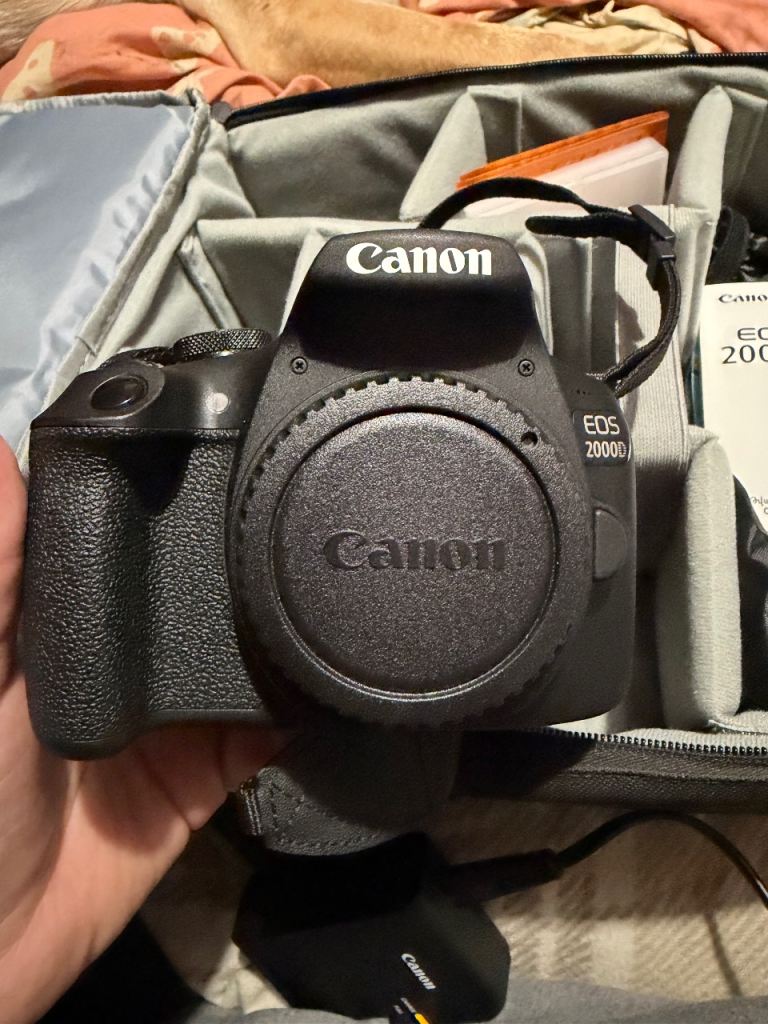 Canon EOS2000D camera 