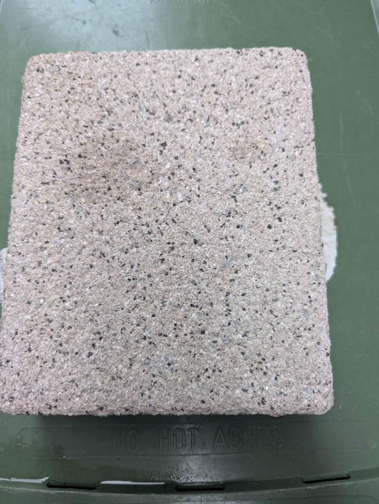Grey Speckled Concrete Block/Brick