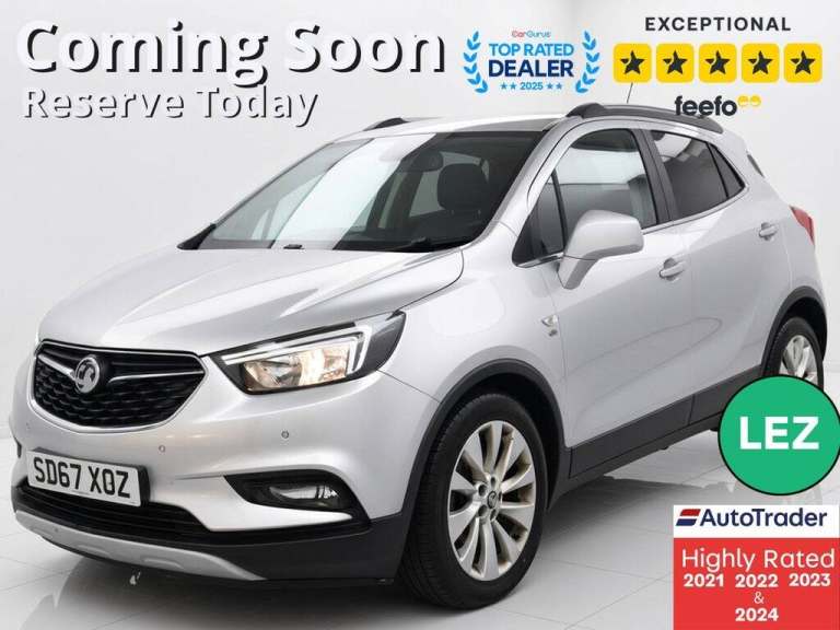2018 Vauxhall Mokka X 1.4i Turbo ecoTEC Elite Nav SUV 5dr Petrol Manual Euro 6 (s/s) (140 ps) Pet...