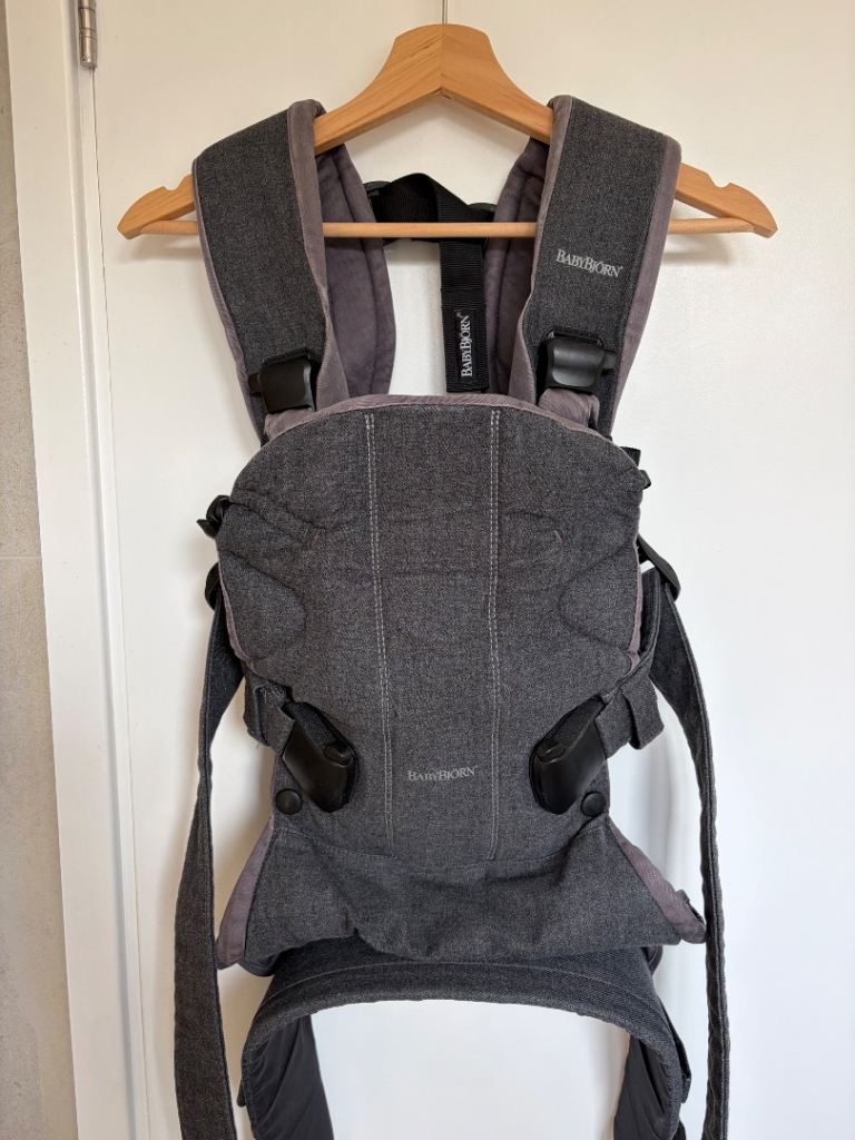 BabyBjorn Baby Carrier One – Grey, Good Condition