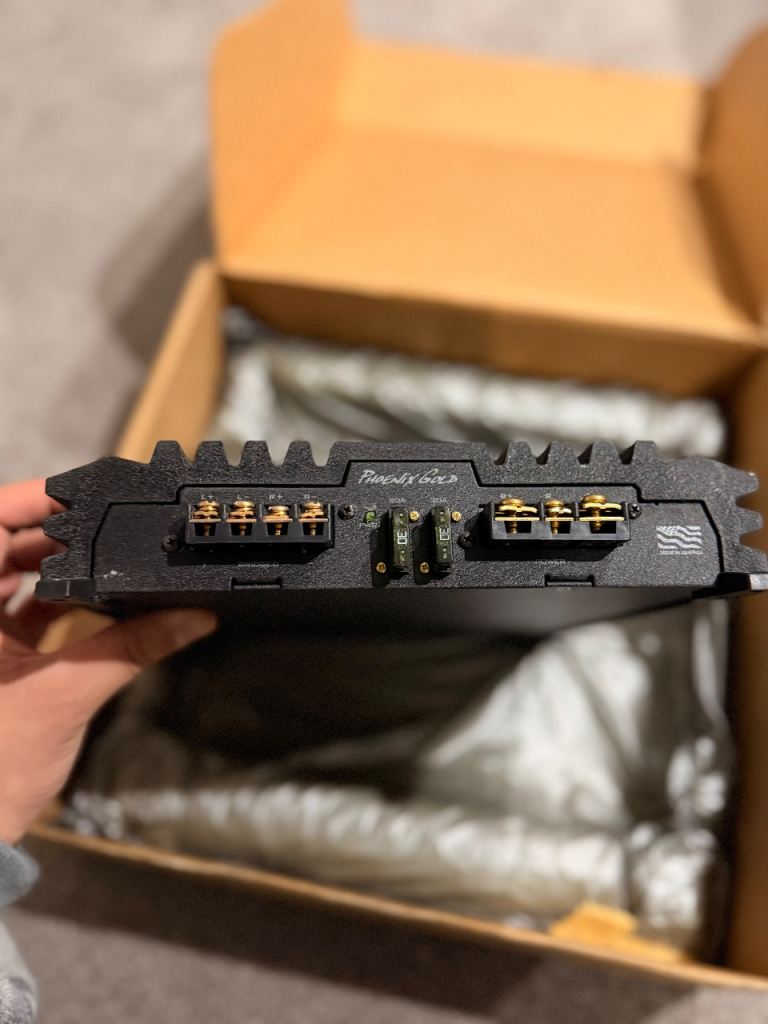 Phoenix Gold XS2500 BLK 2 channel amplifier 