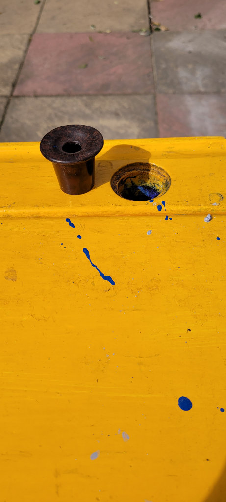 Wooden School Desk & Chair
