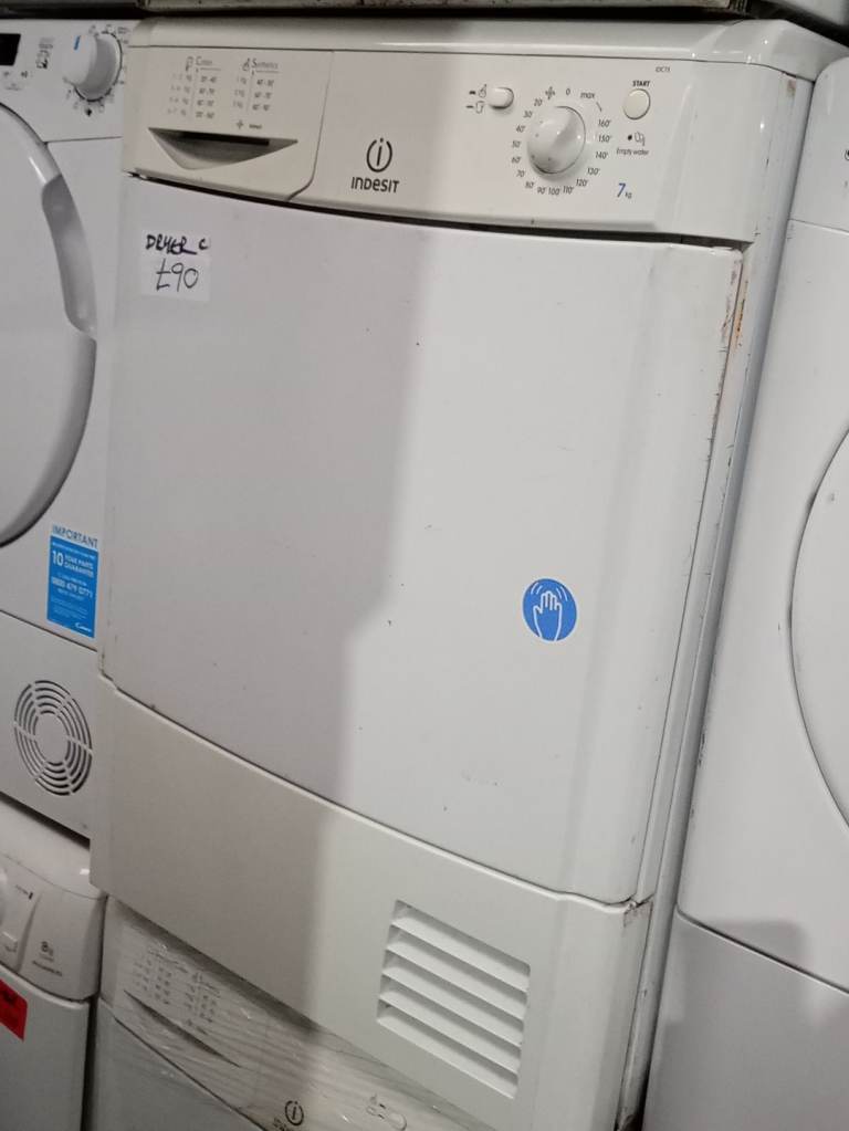INDESIT CONDENSER DRYER 7KG LOAD 