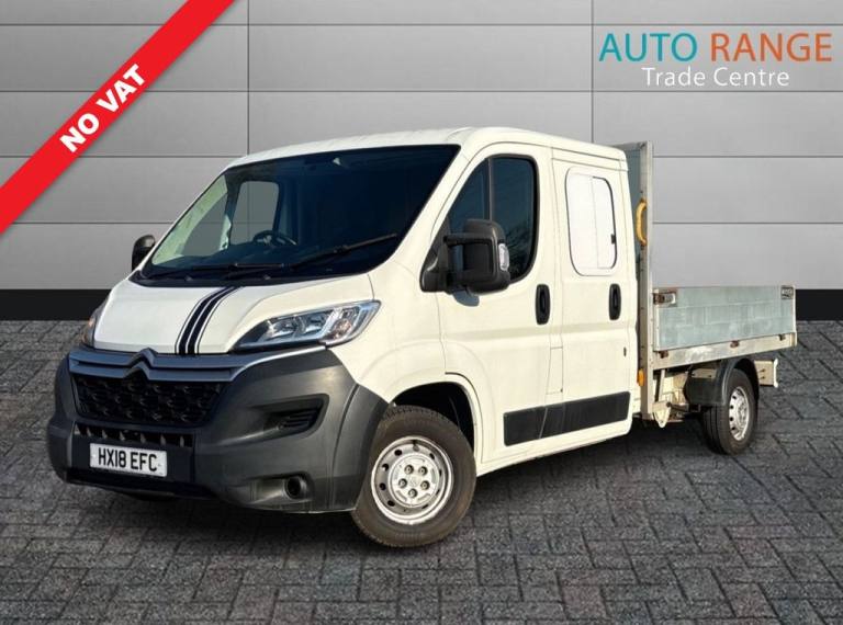 2018 Citroen Relay 2.0 BlueHDi Chassis Crew Cab 130ps CHASSIS CAB DIESEL Manual
