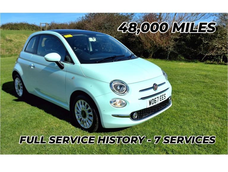 2018 Fiat 500 1.2 Lounge 3dr HATCHBACK Petrol Manual