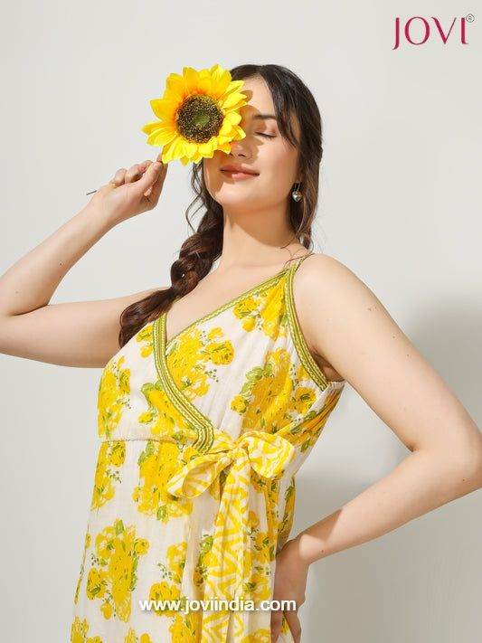 Indian Casual Cotton Dresses for Women Online | Buy JOVI INDIA