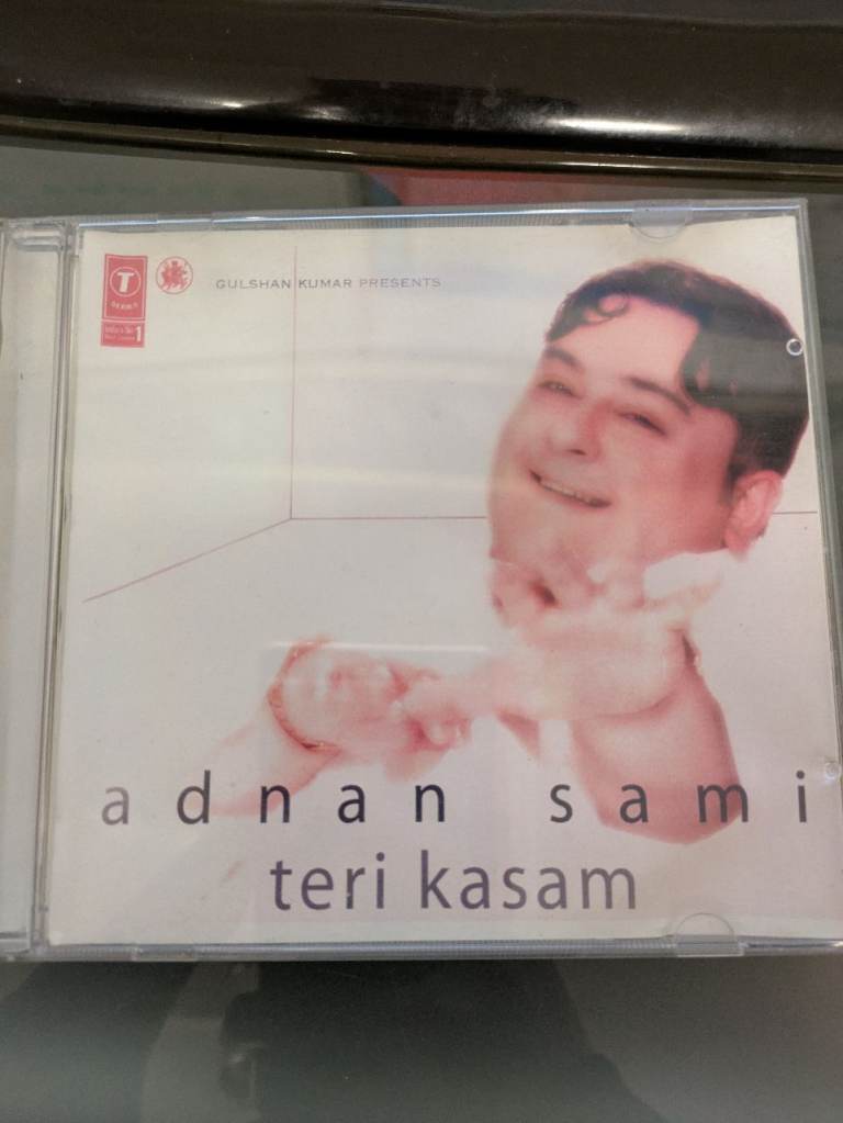 Adnan Sami Teri Kasam Indian Asian Hindi Bollywood Blockbuster Music Album CD ref 11