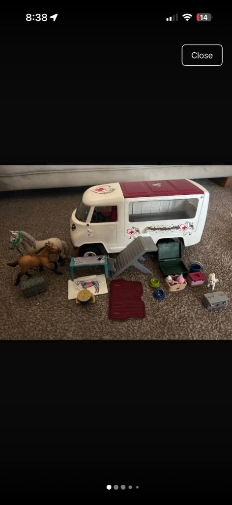 Schleich Horse Medical Rescue Van with Horses and Accessories