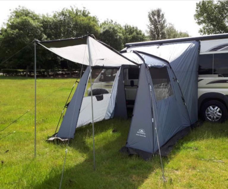 Motorhome Drive away Awning Tent - Grey, Very Good Condition