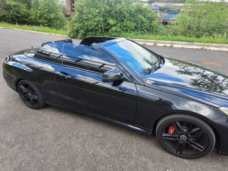 SUMMERS HERE DIESEL MERCEDES E350 AMG V6 AUTOMATIC CONVERTIBLE 