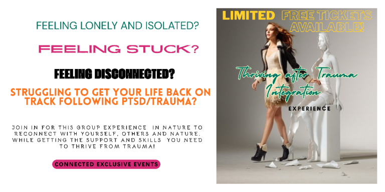 Thriving after Trauma Integration Experience-Sunday, 20 September @ 4pm-6pm, Wallington.