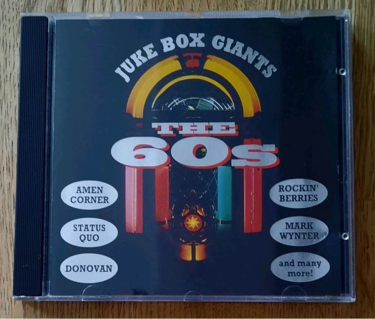 Juke Box Giants The 60's Various Artists CD 18 Great Tracks See Inlay for Artist