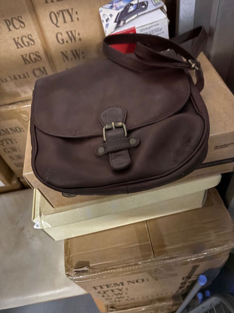 Full leather man bag exc cond free local delivery 