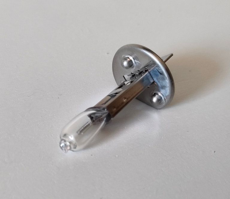 OSRAM ORIGINAL H1, Halogen-Headlamp Bulb, 64150, 12V, 55W 