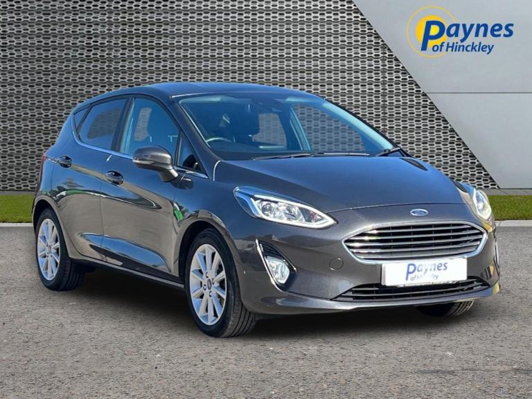 2021 Ford Fiesta Titanium 5 Door 1.0L 125PS mHEV 6 Spd Magnetic Grey WINTER PACK