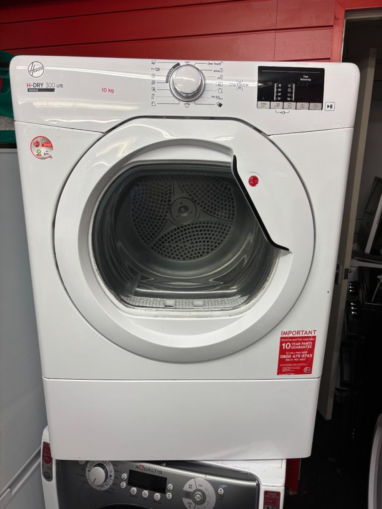 HOOVER 10KG VENTED TUMBLE DRYER EXCELLENT CONDITION FREE LOCAL DELIVERY 