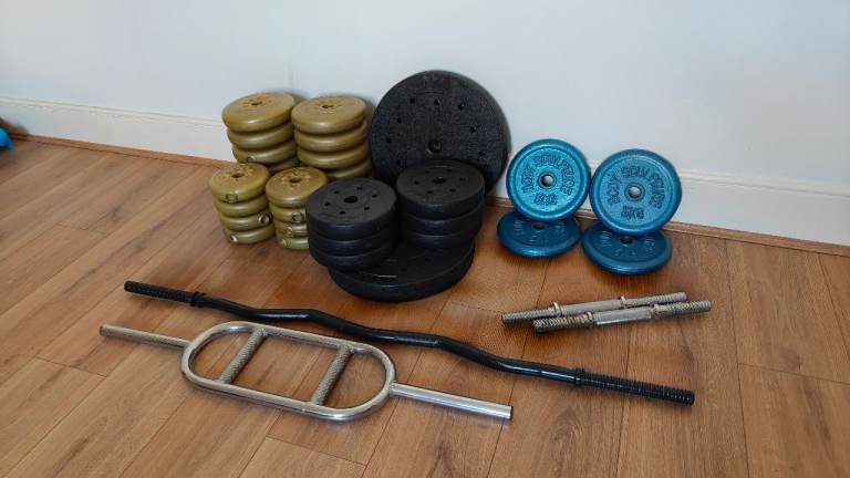 Weight plates & bars - Reasonable Offers Considered 
