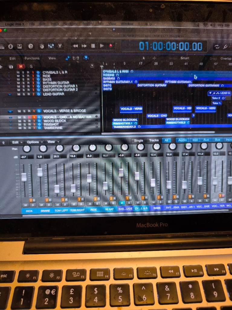 Vocalist for original alt rock/power pop band 