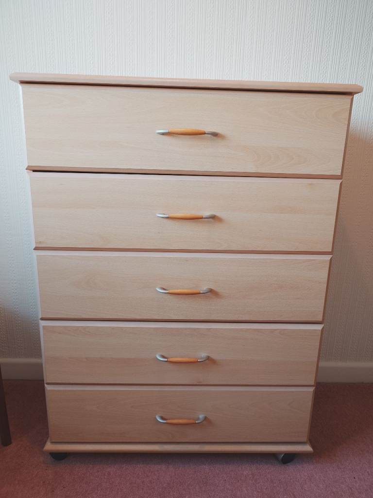 Chest of 5 Drawers 