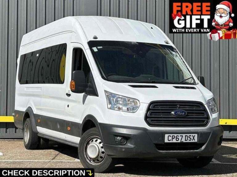 2017 Ford Transit 2.2 TDCi 460 HDT Trend L4 H3 5dr (17 seats) Minibus Diesel Manual