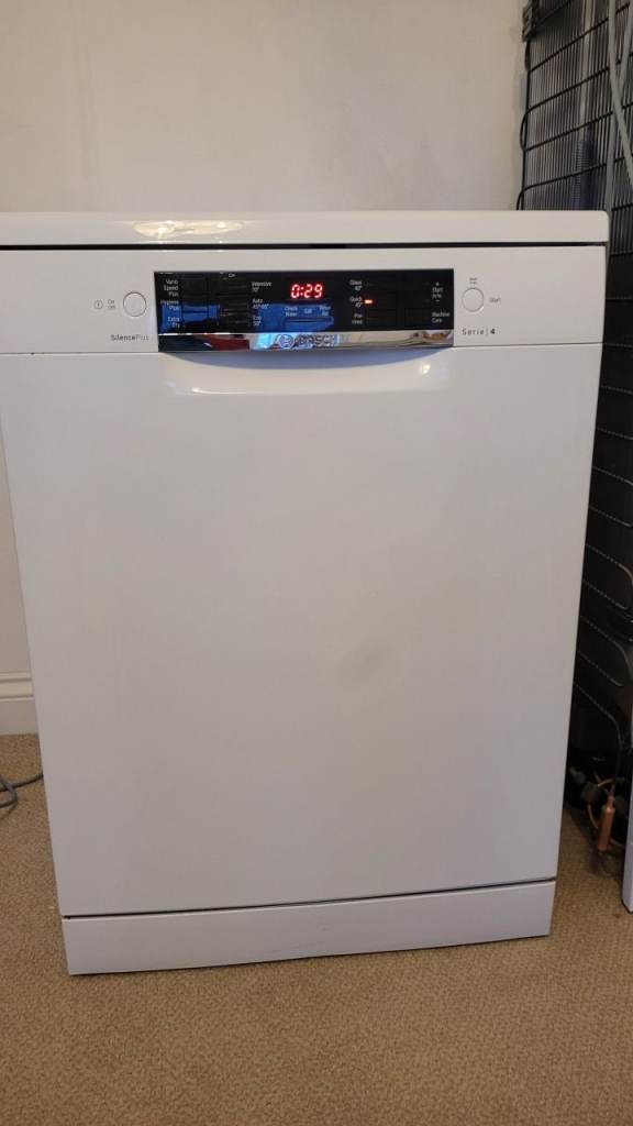 Bosch white dishwasher